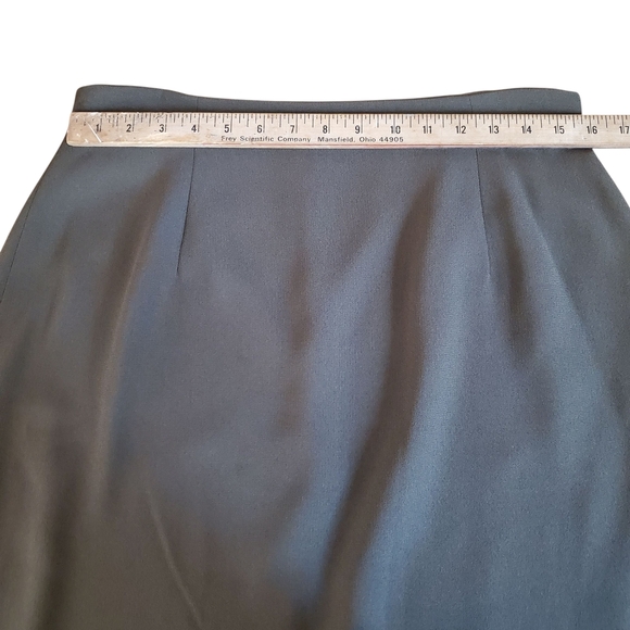 Jones New York Elegant Dark Brown Maxi Skirt. 14. G099 - Picture 5 of 7